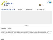 Tablet Screenshot of charitableaction.com